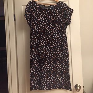 Amour Vert Silk Dot Dress